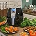 XtremepowerUS 1500w Electric Air Fryer Cooker, 8 Cooking Settings - 3.5-Liter Oil Free Fryer
