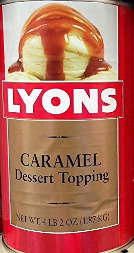 4LB 2oz Lyons Caramel Dessert Topping (Pack of 1) - Thumbnail 2