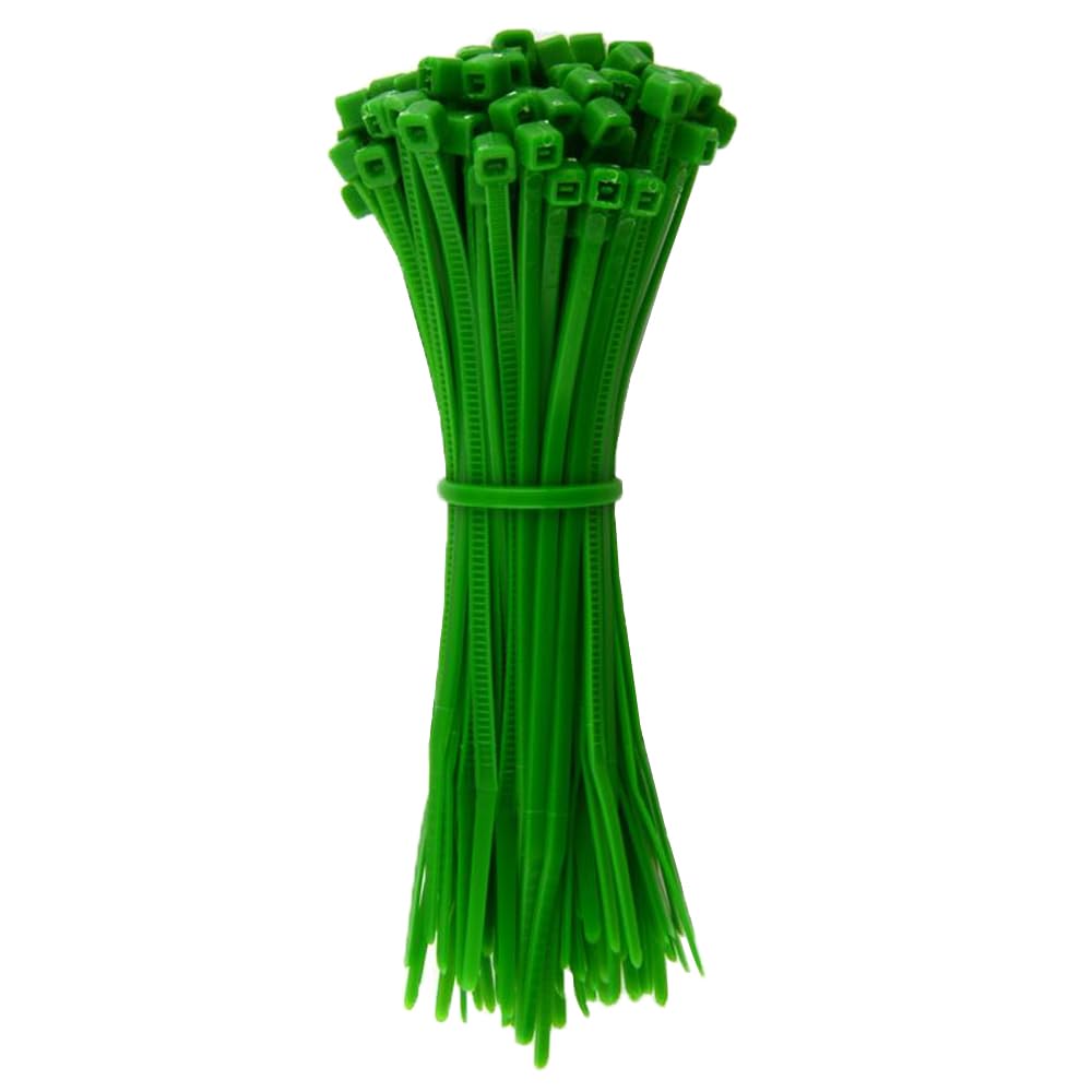 KafTon 100Pack Cable Ties 300mm (Green)