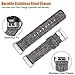 Maledan Bands Compatible with Fitbit Charge 3 & Charge 3 SE Fitness Activity Tracker for Women Men, Breathable Woven Fabric Replacement Accessory Strap