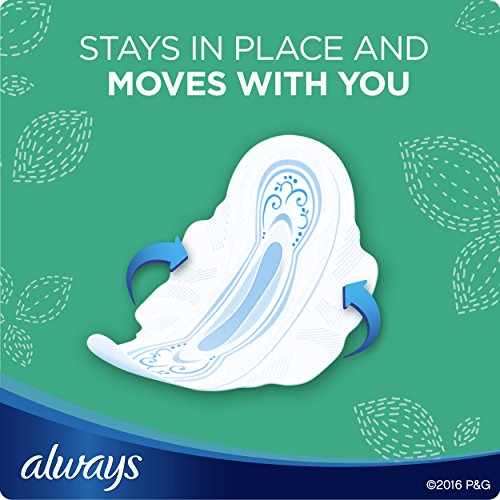 Always Ultra Thin Long/Super With Wings, Unscented Pads 32 Count
