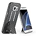 Galaxy S7 Edge Case, TILL [Thin Design] Holster Locking Belt Swivel Clip Non-Slip Texture Hard Shell [Built-in Kickstand] Combo Case Defender Cover for Samsung Galaxy S7 Edge G9350 [Black]