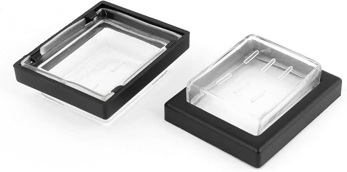 Amazon Co Jp Uxcell 防水スイッチカバー 28 22x7mm プラスチック 耐水性 スイッチプロテクター Diy 工具 ガーデン