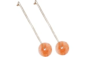 DIYEAH 2pcs Small Pet Mineral Salt Block Hole 5x1.5cm for Rabbits Guinea Pigs Hedgehogs Ferrets Livestock