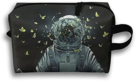 Space Batterfly Travel Bag Portable Toiletry Bag Cosmetic Bags Portable Storage Hangbag