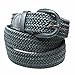 Eurosport Gray Braided Elastic Stretch Belt Size Large