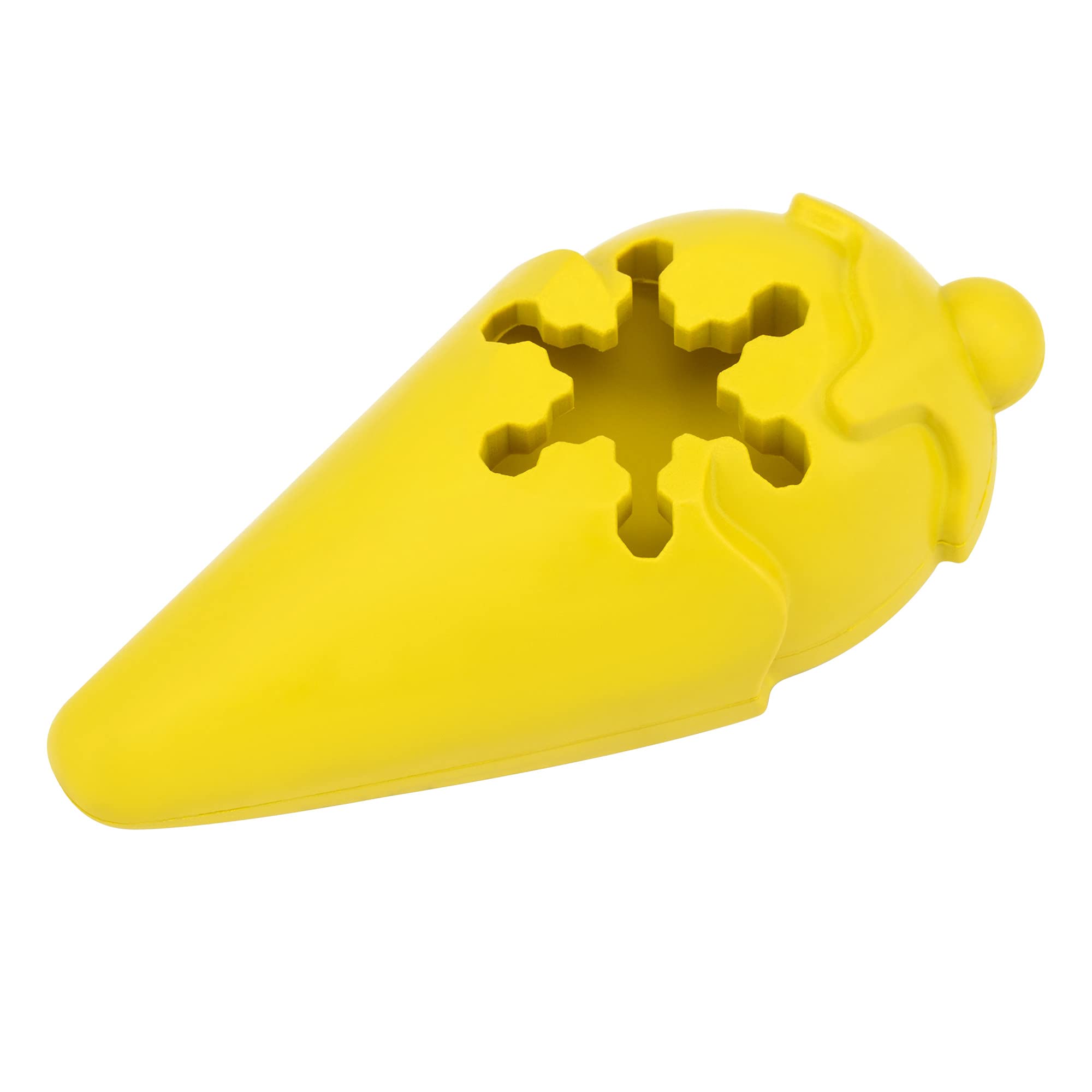 PetSafe Frosty Cone Dog Toys – Fill and Freeze Treat Holding Chew Toy – BPA Free Rubber – French Vanilla Scented – Interactive Pet Puzzle for Boredom or Separation Anxiety