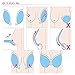 Esther Beauty Women's Strapless Self Adhesive Invisible Bra, Breathable and Reusable(D, Mango shape-Nude)
