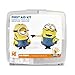 Despicable Me First Aid Kit for Kids with Fun Shaped Bandages | Includes 50 Items Plus One Organized Carrying Case