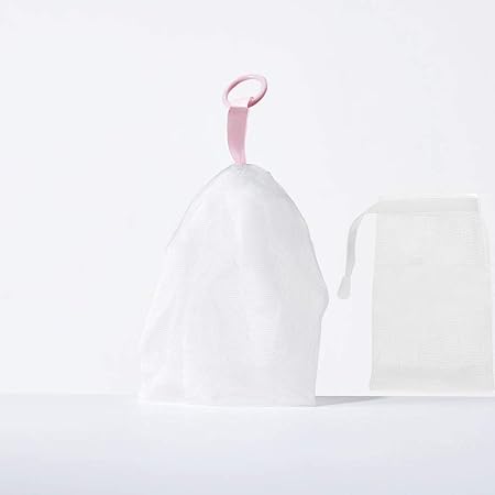 Amazon Yesmart 洗顔 泡立てネット 袋 洗顔ネット 洗顔用 せっけん泡立てネット 石鹸ネット泡だてネット 2個セット 壁掛け用 Yes06 Yesmart 泡立てネット 通販