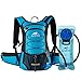 RUPUMPACK Insulated Hydration Backpack Pack with 2L Water Bladder - Keeps Liquid Cool Up to 4 Hours, Fit Outdoor Gear for Hiking, Running, Cycling, Camping, Skiing, Blue