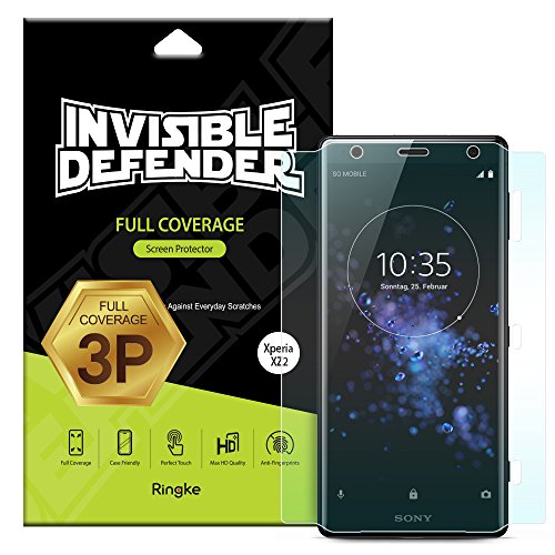 Xperia Xz2 Phone Screen Protector Ringke Invisible Defender Full