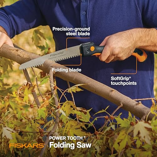 Fiskars 10" Folding Pruning Saw with Dual Position Locking Blade photo 8