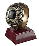 Championship Ring Trophy/ Fantasy Football FFL Resin Award / Basketball / Baseball / Soccer / Winner Victory