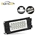 Partsam 2pcs 6000K White Car Truck 18-SMD LED Rear License Plate Lights Lamp for 2006-2014 Mini Cooper R56 R57 R58 R59