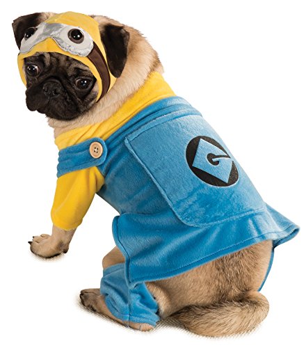 UHC Minion Outfit Funny Theme Fancy Dress Puppy Halloween Pet Dog Costume