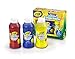 Crayola 8-Ounce Washable Fingerpaint-Primary (3 Count)