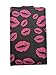 Black Pink Lips LipSense POUCH Mirror Lip Cosmetic Bag Makeup Clutch Purse Distributor Lipstick Holder Bridesmaid Gift Bachelorette Wedding Party
