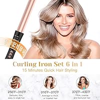 bestope 6 in 1 curling wand