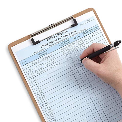 Blue Summit Supplies 125 Patient Sign in Sheets, HIPAA Compliant, Peel Off  Adhesive Labels Carbonless 3 Part Forms with, for Privacy in Doctor, ...