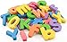 Roscoe Learning Magnetic Letters and Numbers- 130 Foam ABC Magnets with Storage Container