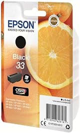 Epson 33 Black Claria Premium Ink Cartridge Genuine 250 Page Yield view 2