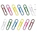 Toolist 33mm Company Office Paper Clips, 500 per Box, Assorted colors
