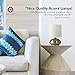 Touch Lamp Set by Light Accents - Touch On Lamp - Small Bedroom Lamps for Bedside Table Nightstand with Fabric Shades and 3-Stage Touch Dimmer Switch Brushed Nickel Finish (2-Pack)