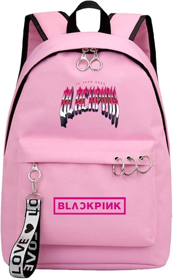 Blackpink Casual Backpack Backpack Casual Large Capacity School Bags