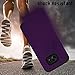 Ulsaar Samsung Galaxy S7 Edge Case Slim Fit Heavy Duty Protection Three Layer Shockproof Anti-Fingerprint Protective Cover Purple Black