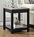 Ameriwood Home Carver End Table, Black