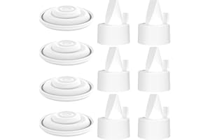 LUXEMUM Spectra Replacement Pump Parts Compatible w/ S1/S2/9 Plus, Not Original Accessories, 6*Duckbills Valves 4*Diaphragm