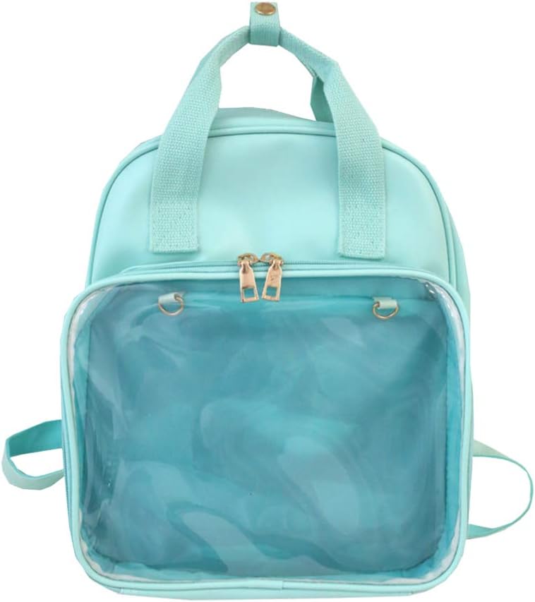 TENDYCOCO Backpack Jelly Candy Bookbag Shoulder School Daypack Rucksack Travel Bag for Kids Girls Women-Yellow