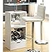 Coaster Furniture Bar Table W/Wine Storage White 120452
