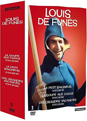 Coffret Louis De Funès - La Soupe Aux Choux + Le Petit Baigneur + Les Grandes Vacances - Pack