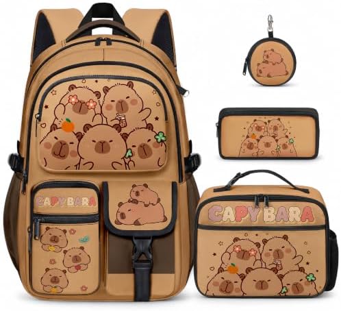 Amazon.com | BIGCARJOB Kids School Bags Set First Grade Backpack