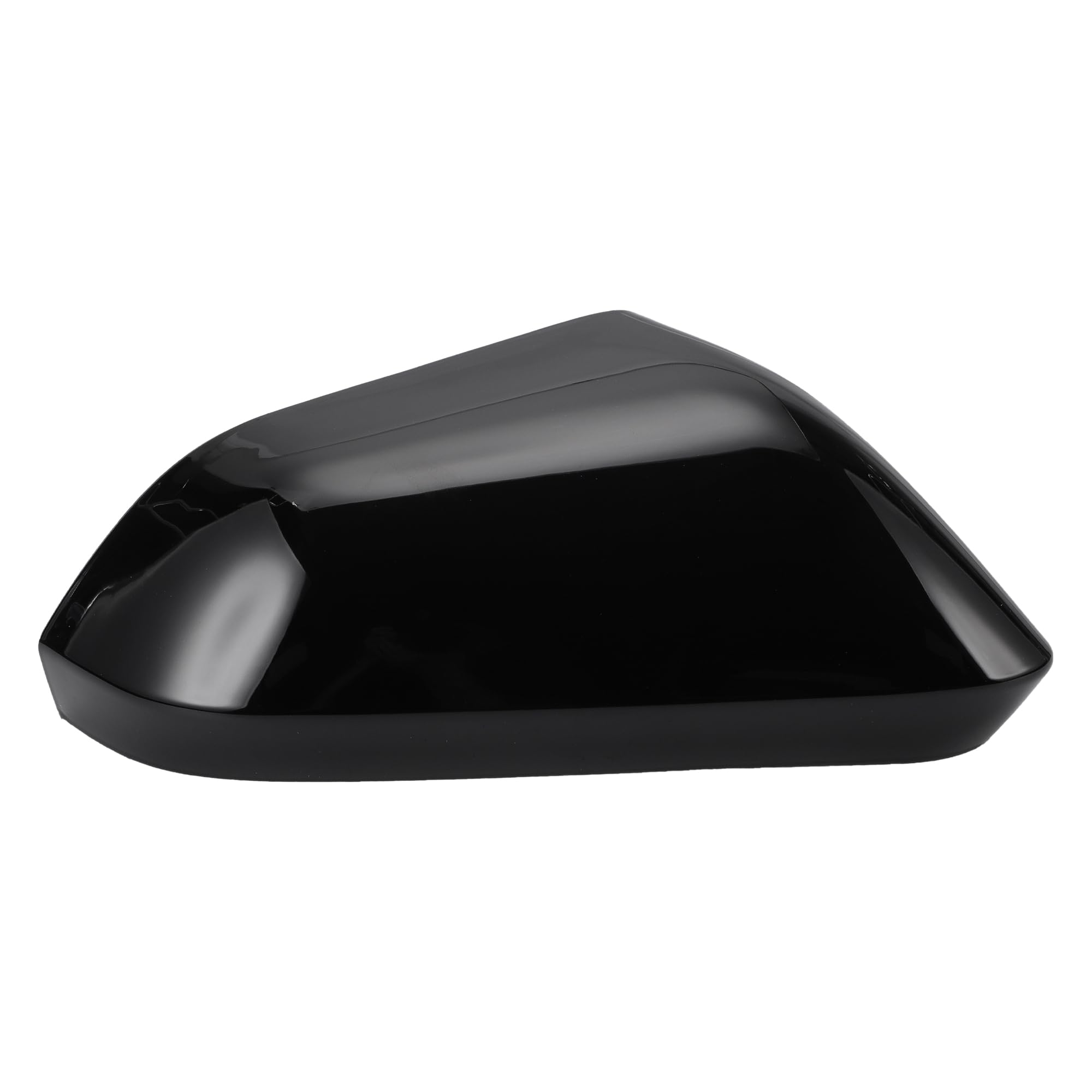 Photo 1 of X AUTOHAUX Car Rear View Right Passenger Side Mirror Cover Cap Replacement Gloss Black for Lincoln MKZ 2013-2017 Mirror Guard Covers Exterior Decoration Trims