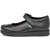 Kickers Girls' Fragma Pop Leather School Shoes