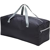iFARADAY Foldable Duffel Bag 30" / 75L Lightweight with Water Rresistant for Travel-Black