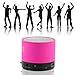 LiveBass Portable Wireless Bluetooth Speaker - High Quality Bass System - Home, Outdoor & Travel Use (Hot Pink)