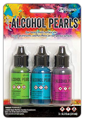 Tim Holtz Alcohol Ink Pearls Kits 3/Pkg-Kit #2