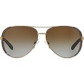 Michael Kors womens Mk5004 Chelsea Aviator Sunglasses