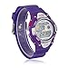 Cool Pasnew LED 100M Waterproof Digital Sport Watch for 5-15 Years Old Boys Girls Kids Students (Purple)