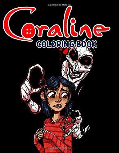 Coraline Coloring Book Interesting Coraline Characters Scenes Pages Coloring Creative Relaxing Gift Amazon Co Uk Williams Brent 9798647025579 Books