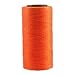 Leather Sewing Thread Stitching String - DIY Craft Flat Waxed Cord 284 Yards (Orange)