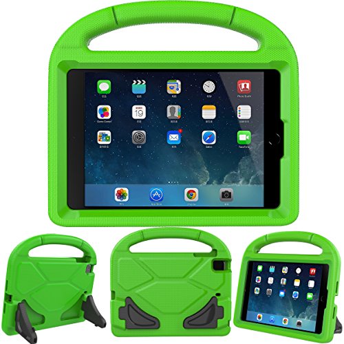 LEDNICEKER Apple iPad Mini 1 2 3 4 5 Kids Case - Light Weight Shock Proof Handle Friendly Convertible Stand Kids Case for iPad Mini, Mini 5,Mini 4, iPad Mini 3rd Generation, iPad Mini 2 Tablet - Green