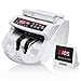 Goplus Money Counter Worldwide Bill Counting Machine Detector UV/MG Counterfeit w/External Display (White)