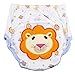 Tai523 3pcs Baby Kids Potty Training Pants Washable Cloth Diaper Nappy Underwear (XL),As Pictures (Dog/Duck/Lion)