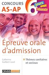 Épreuve orale d'admission