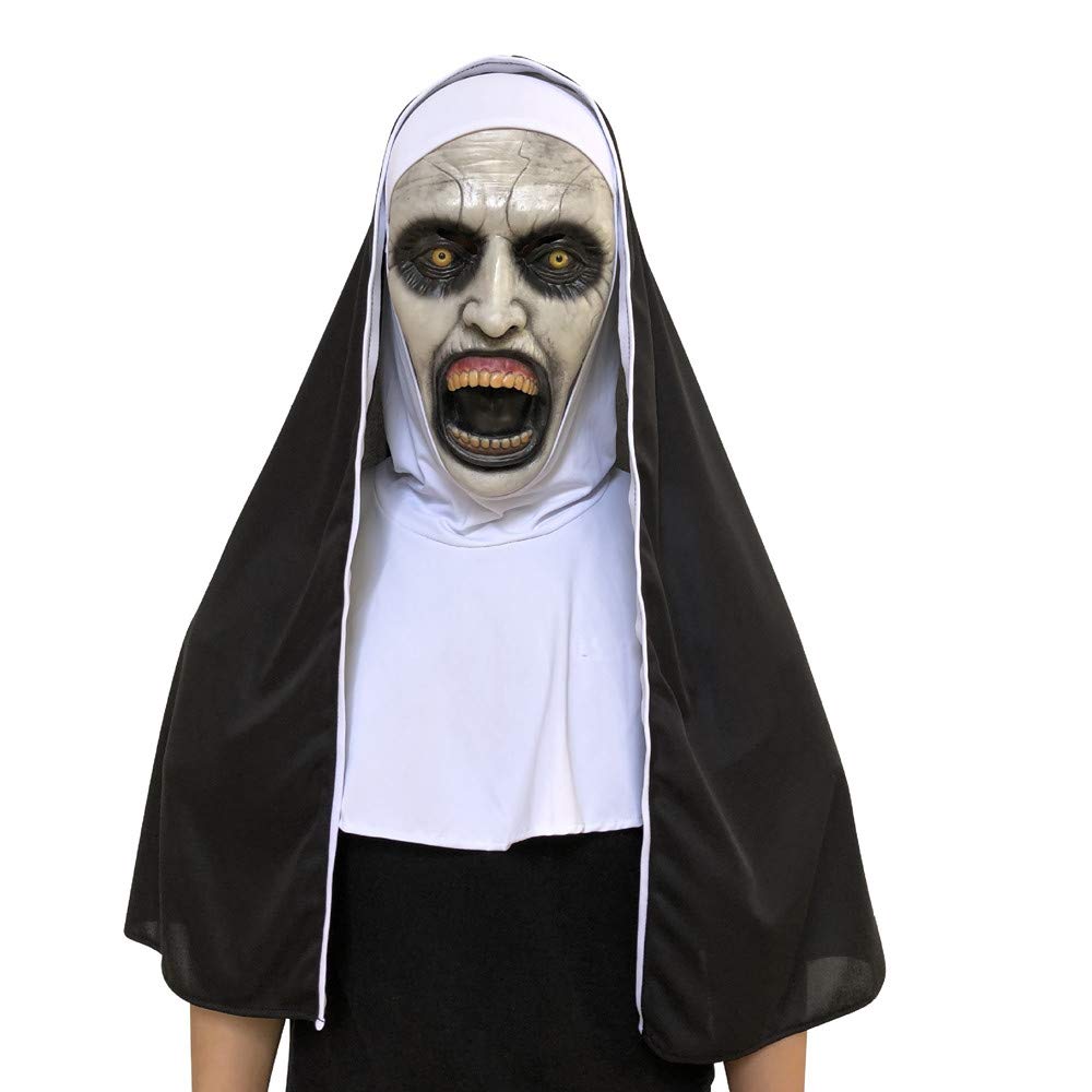 Amazoncom Scary Bloody Devil Nun Masks Halloween Zombie